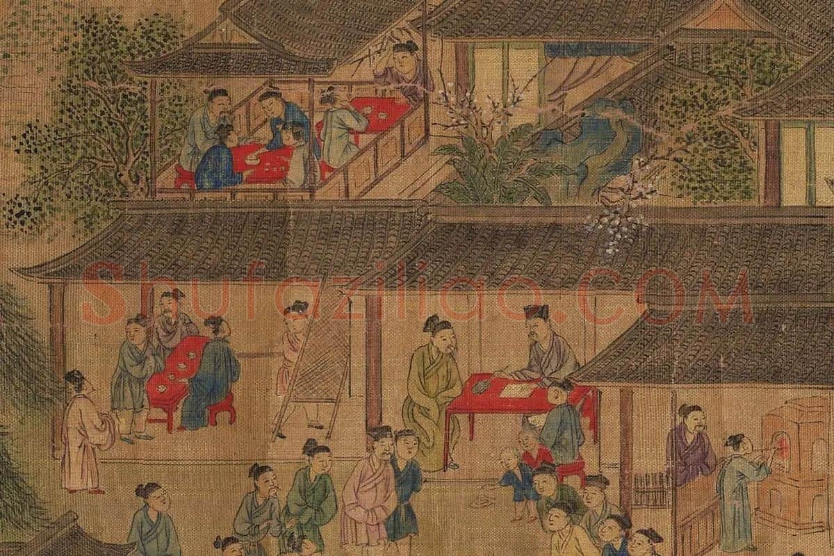 清明上河图(韩国藏本)局部 (6)