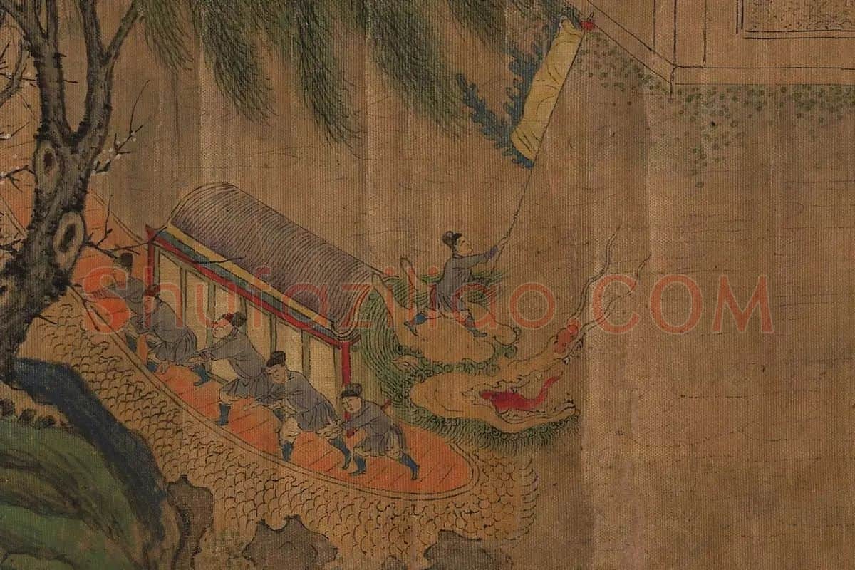 清明上河图(韩国藏本)局部 (7)