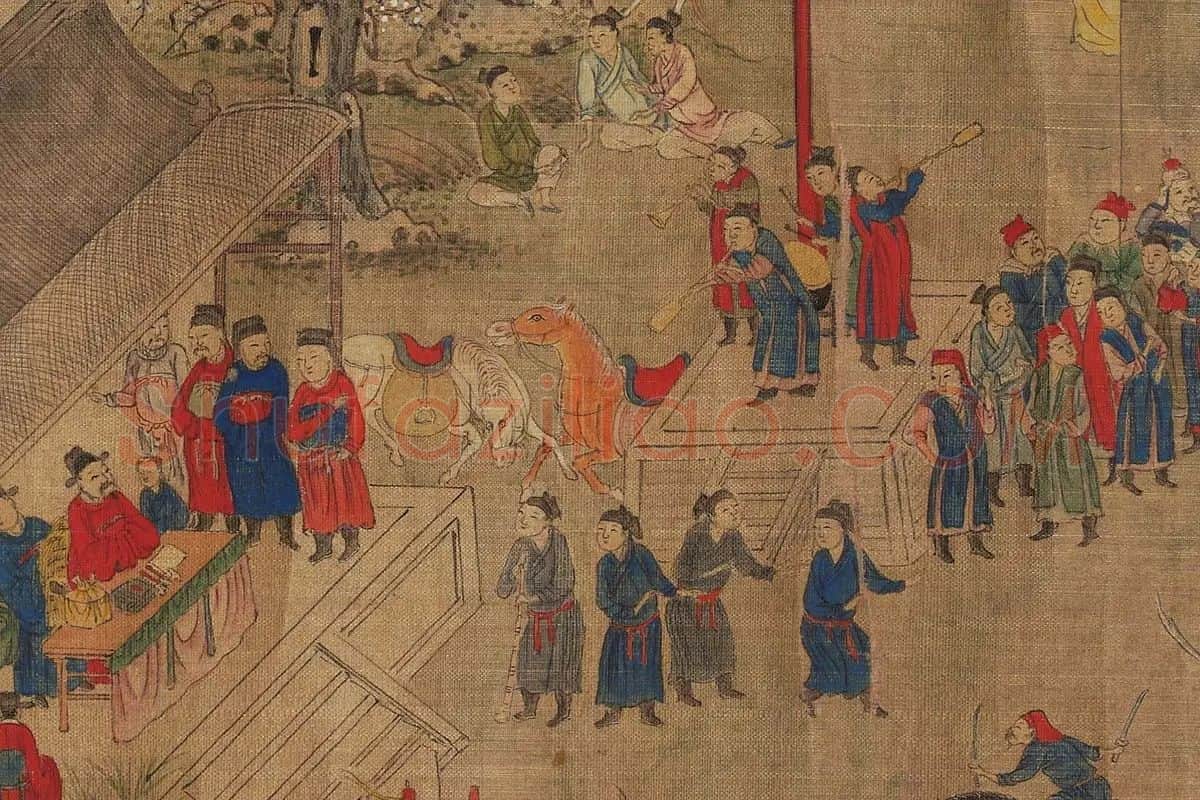 清明上河图(韩国藏本)局部 (8)