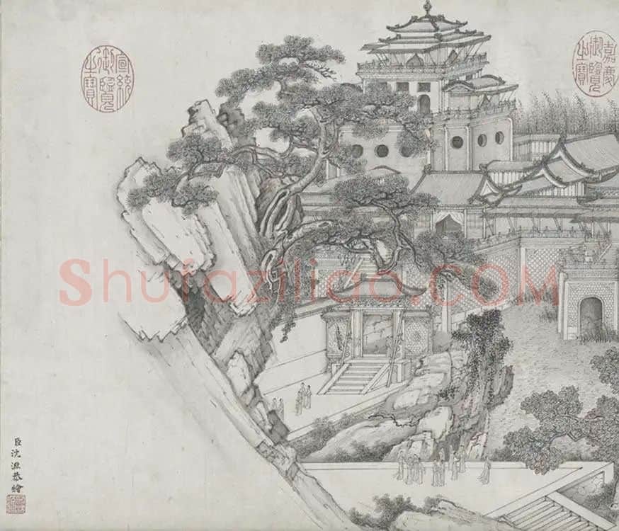 清代沈源清明上河图全卷_01