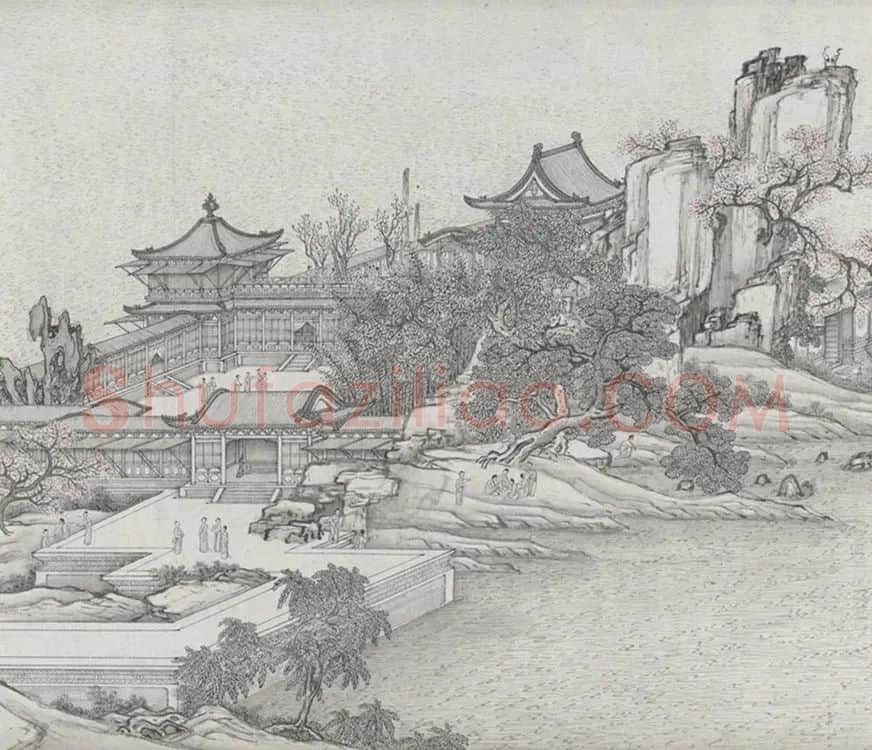 清代沈源清明上河图全卷_04