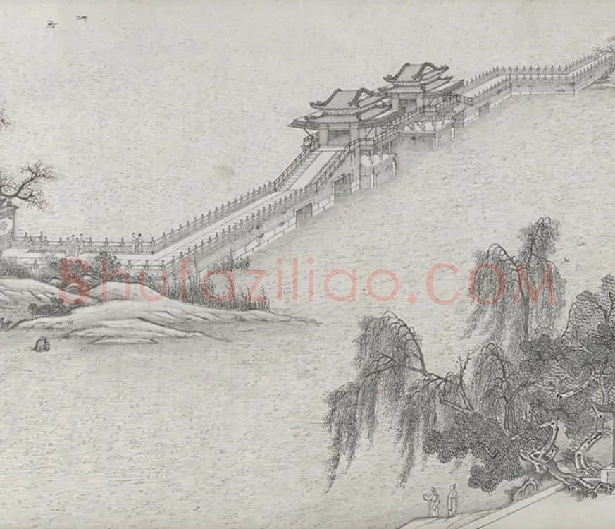 清代沈源清明上河图全卷_05