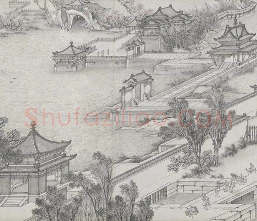 清代沈源清明上河图全卷_06