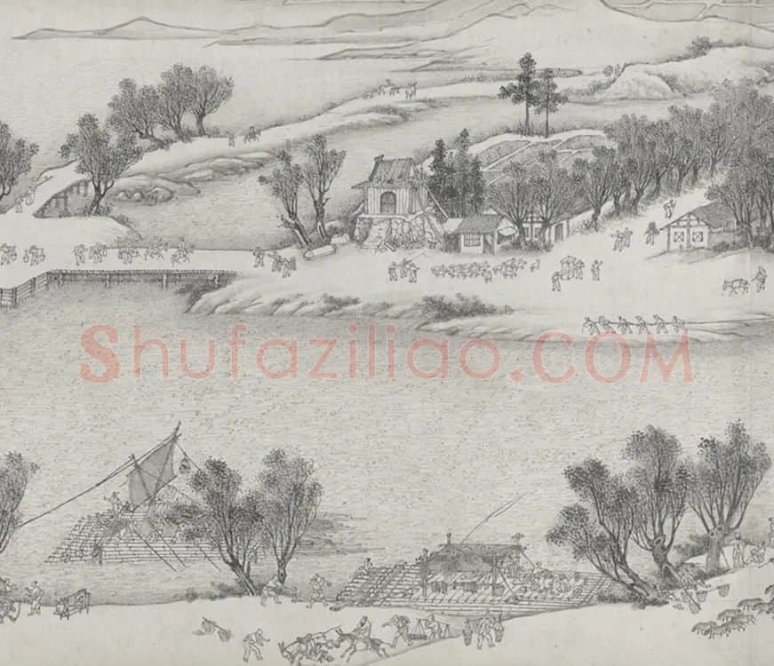 清代沈源清明上河图全卷_23