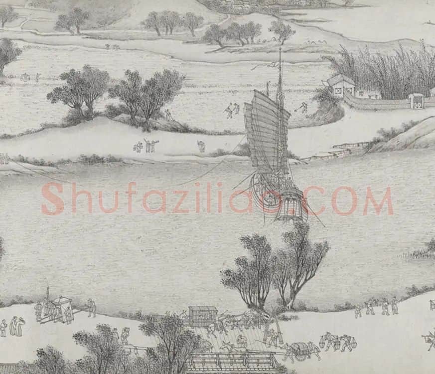清代沈源清明上河图全卷_25