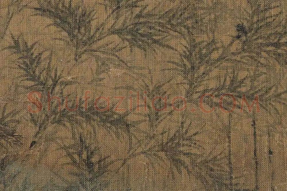 赵孟頫绘画作品《自写小像》局部 (2)