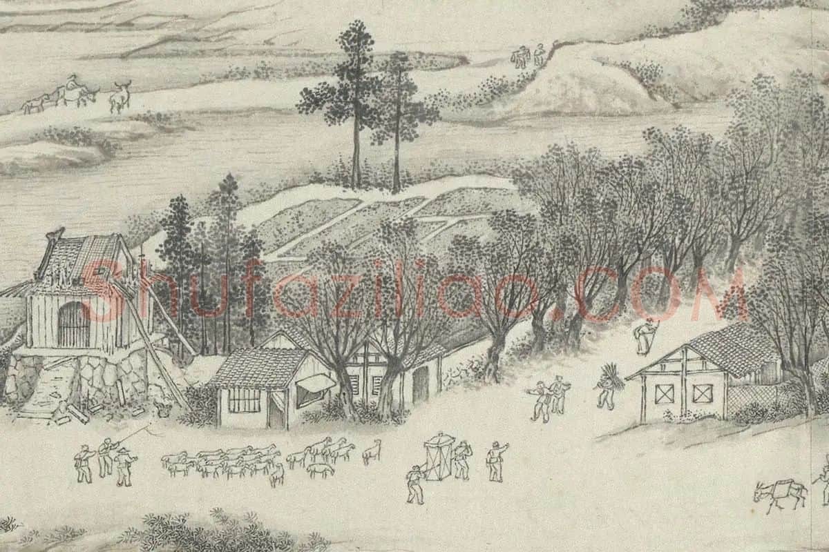 沈源清明上河图全卷局部 (3)