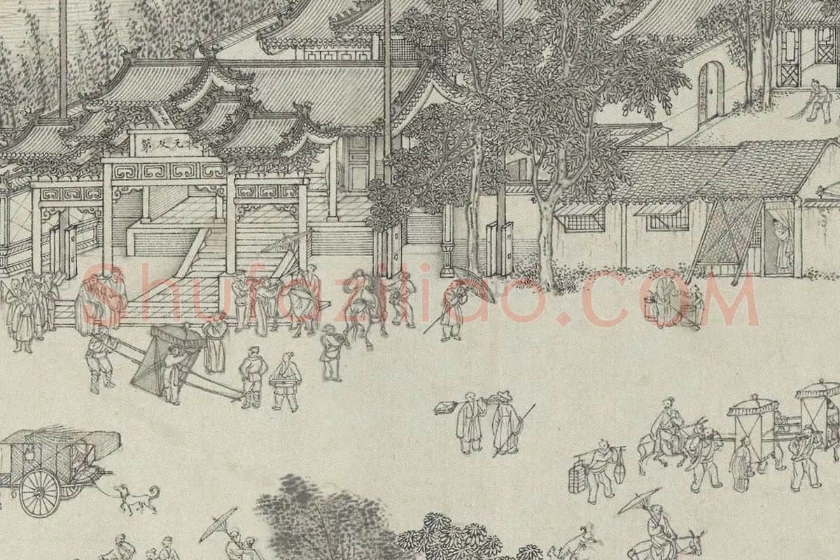 沈源清明上河图全卷局部 (8)