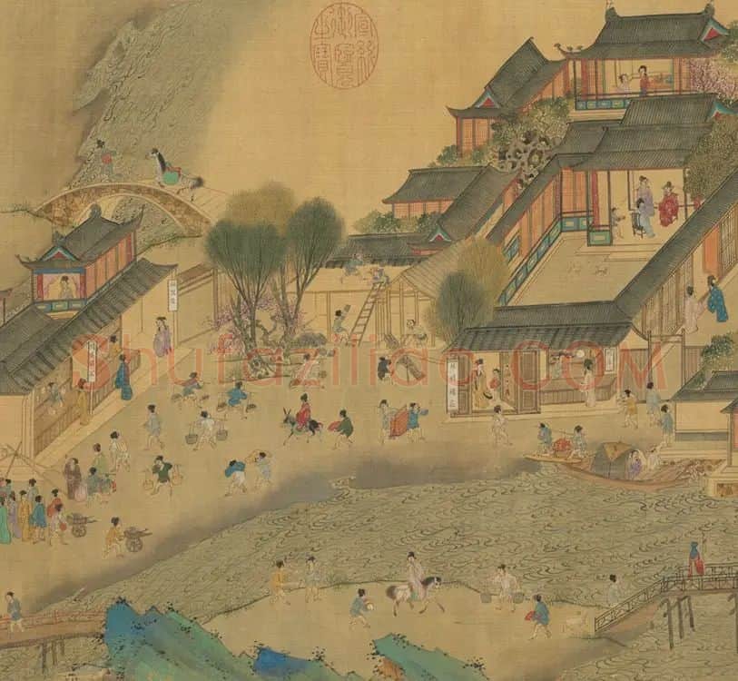 传仇英清明上河图卷_15