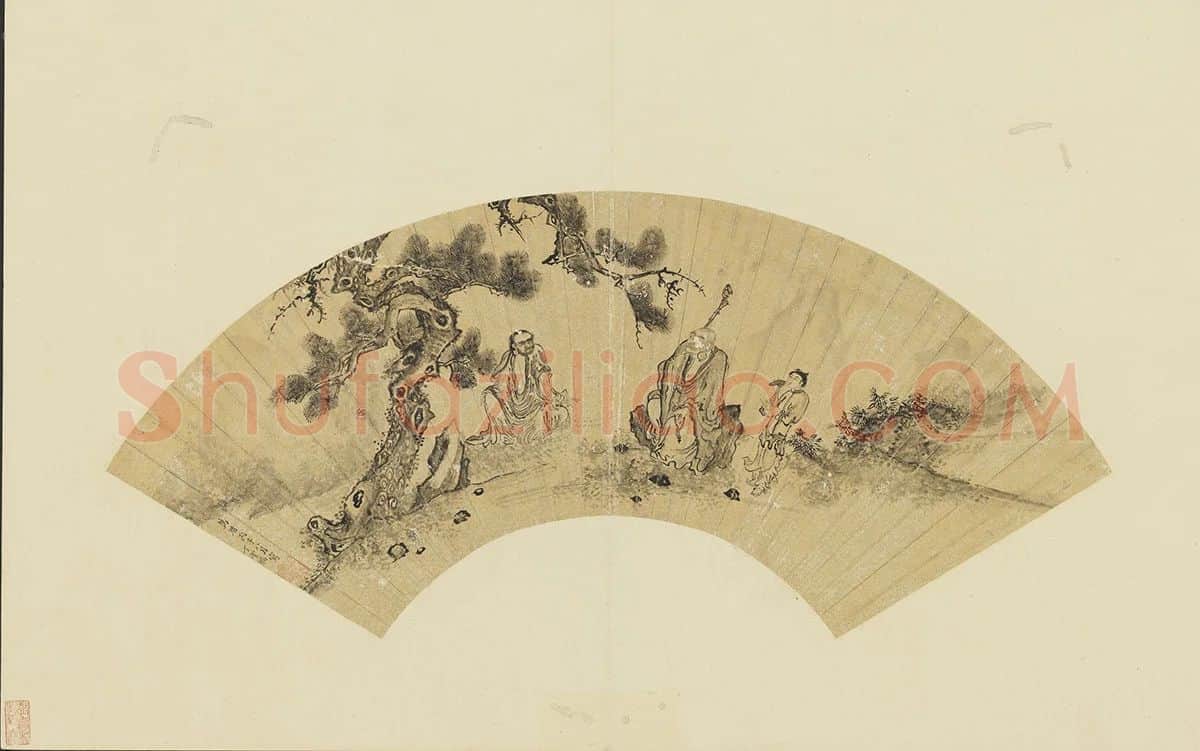 丁云鹏应真像
