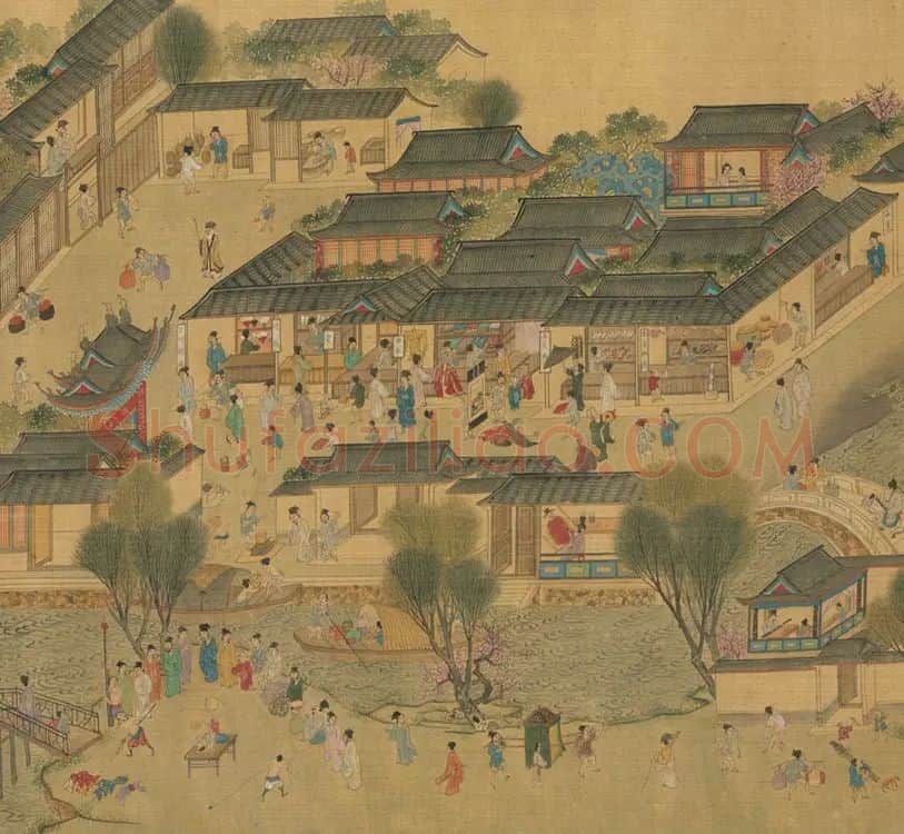 传仇英清明上河图卷_16