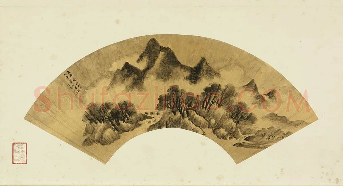 丁云鹏云山烟树