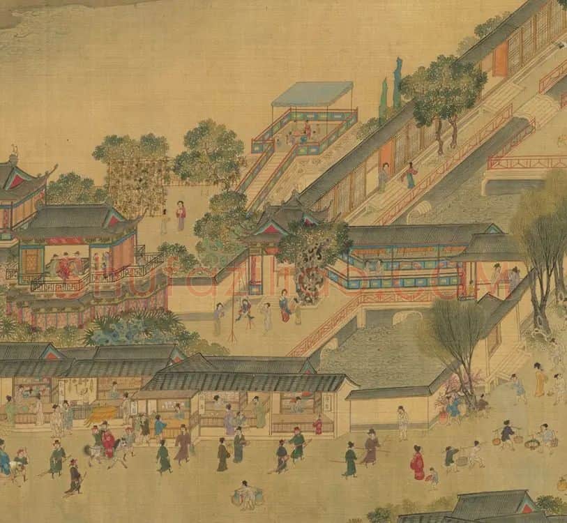传仇英清明上河图卷_18
