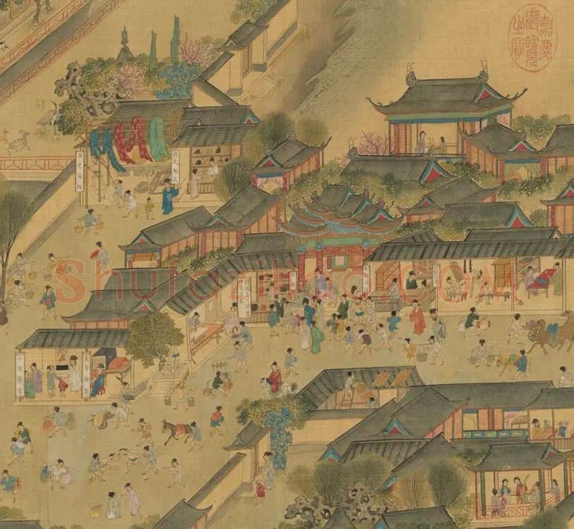传仇英清明上河图卷_19