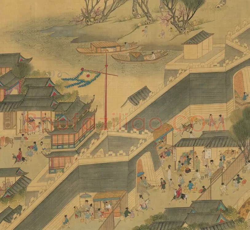 传仇英清明上河图卷_20