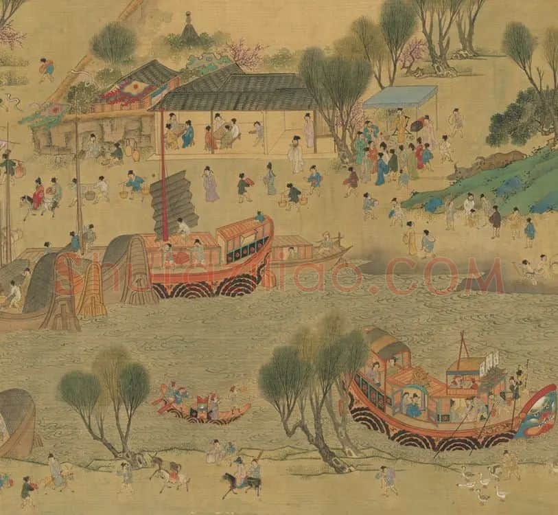 传仇英清明上河图卷_23