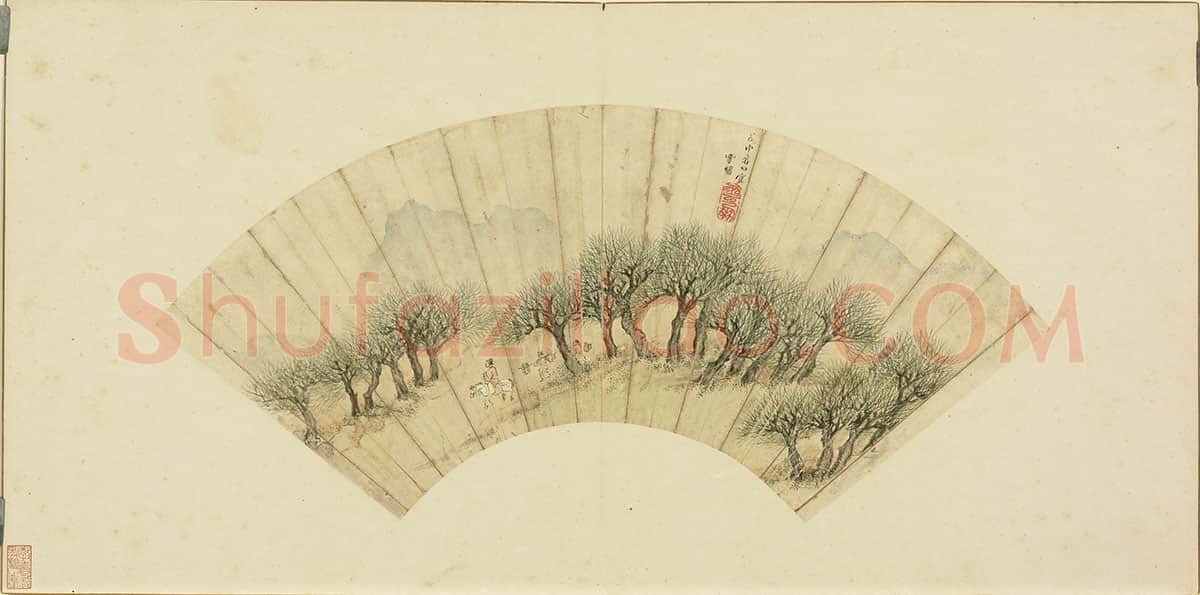 丁云鹏春景