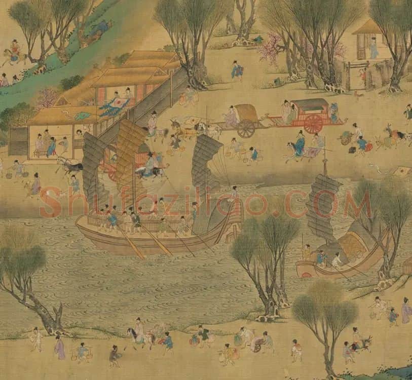 传仇英清明上河图卷_25