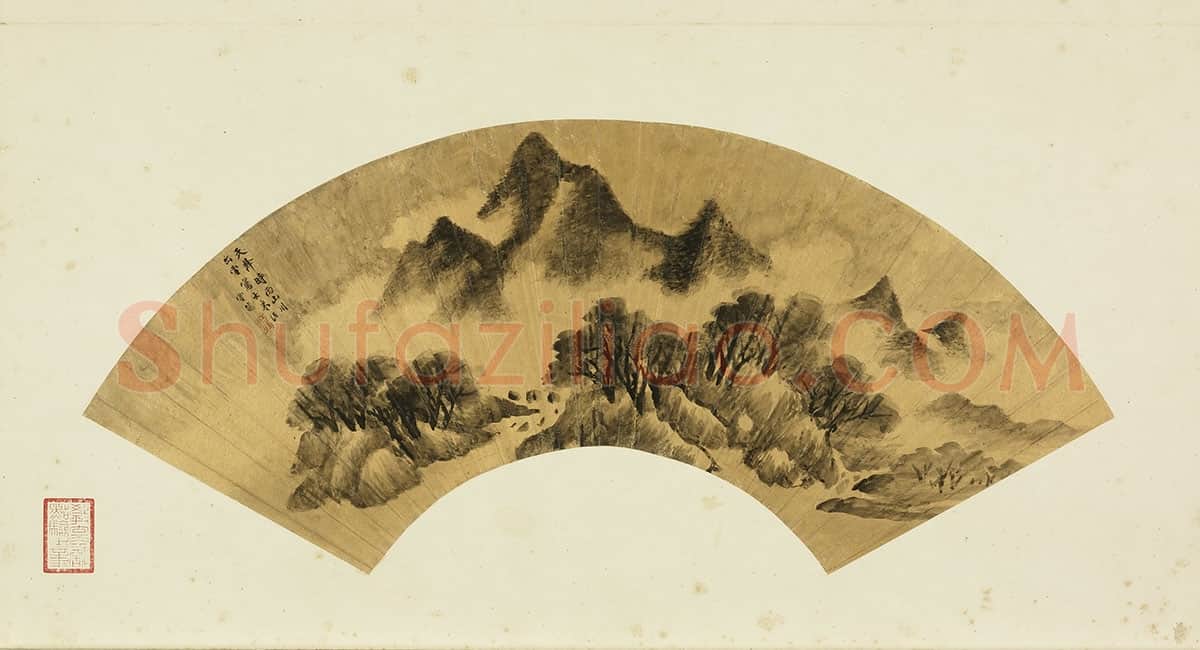 丁云鹏云山烟树