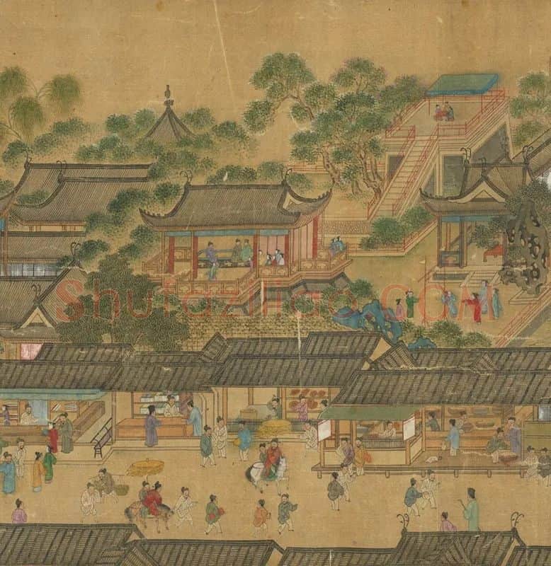 仇英清明上河图全卷_08