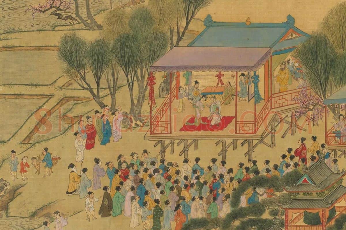 仇英(传)《清明上河图卷》局部 (5)