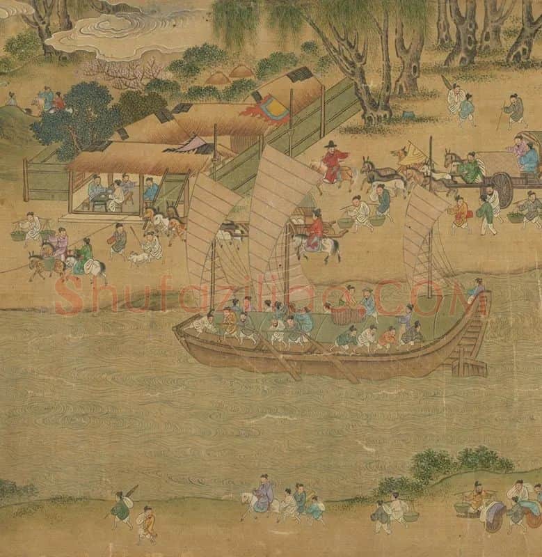 仇英清明上河图全卷_18