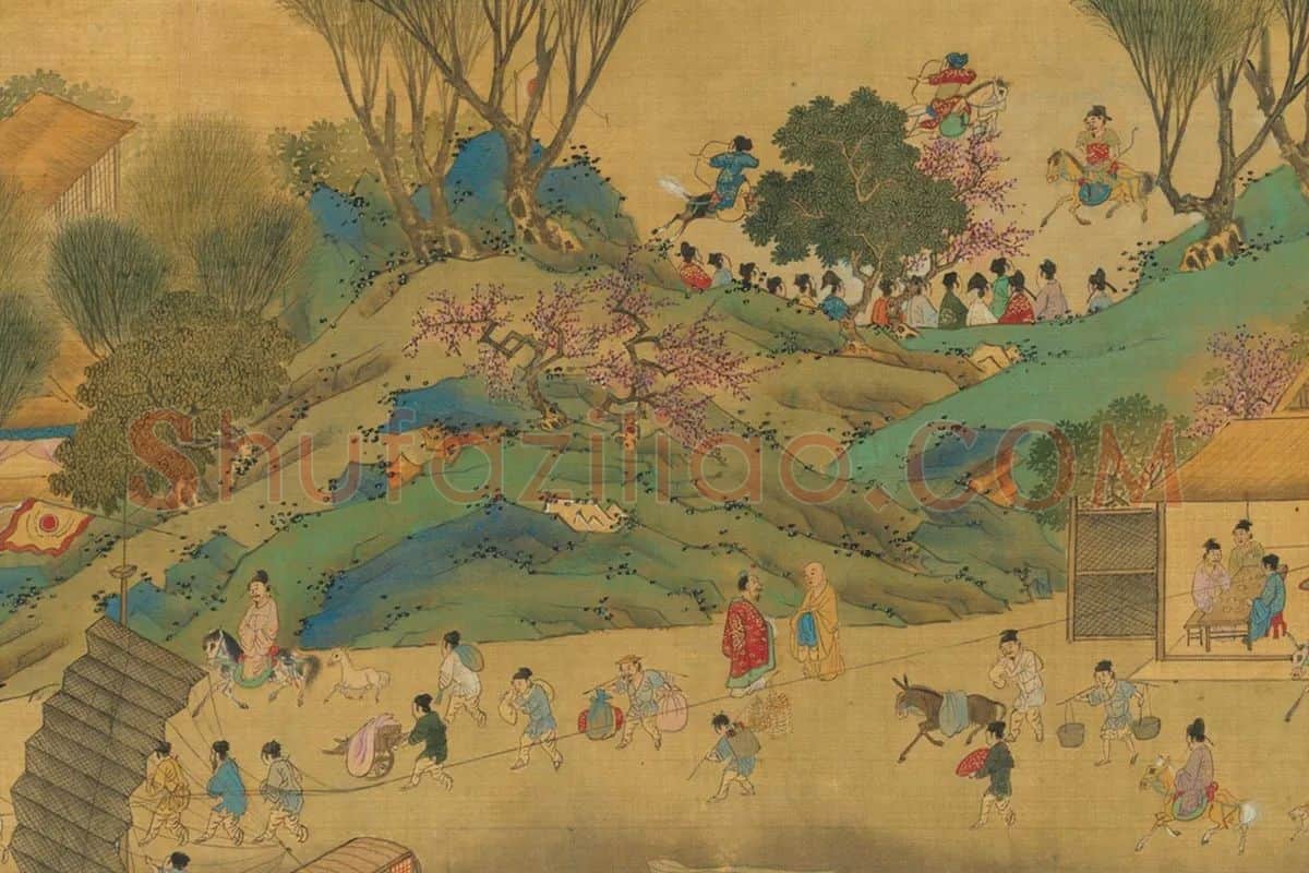 仇英(传)《清明上河图卷》局部 (6)