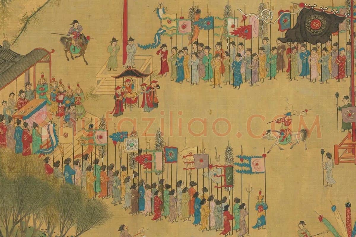 仇英(传)《清明上河图卷》局部 (11)