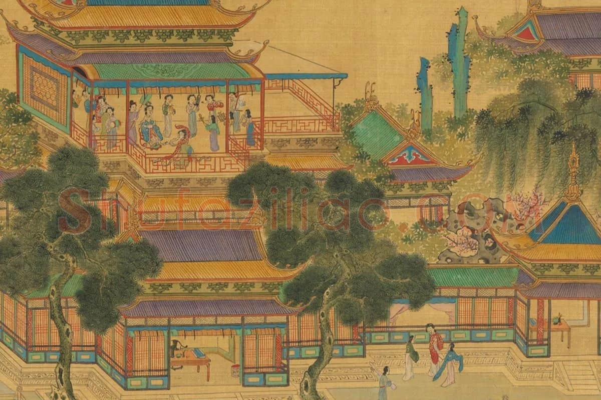 仇英(传)《清明上河图卷》局部 (12)