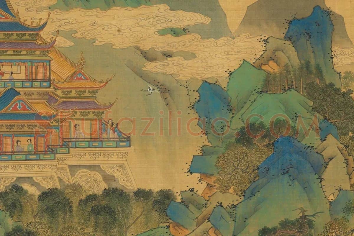 仇英(传)《清明上河图卷》局部 (13)