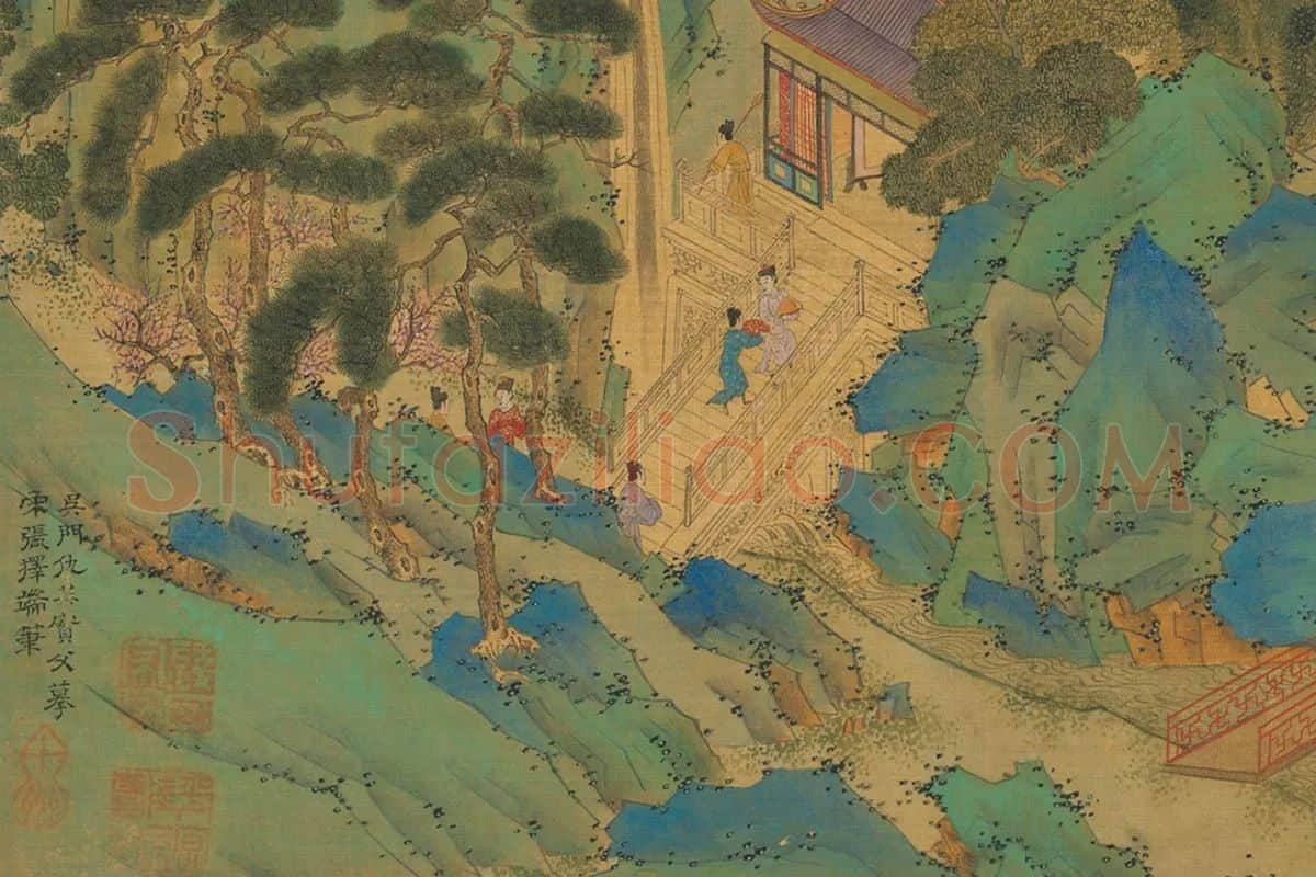 仇英(传)《清明上河图卷》局部 (14)