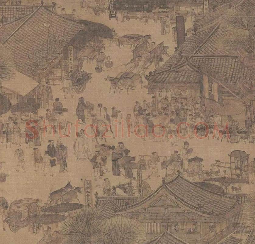 清明上河图画卷_02