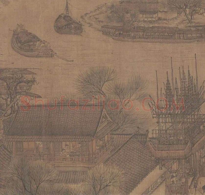 清明上河图画卷_09