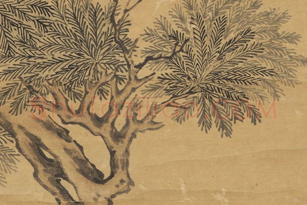 丁云鹏《扫象图》局部 (5)