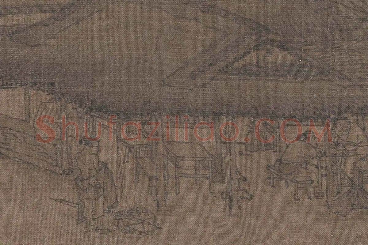 张择端《清明上河图》高清大图局部细节 (13)
