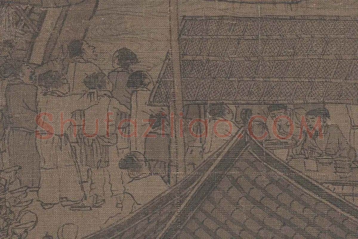 张择端《清明上河图》高清大图局部细节 (14)