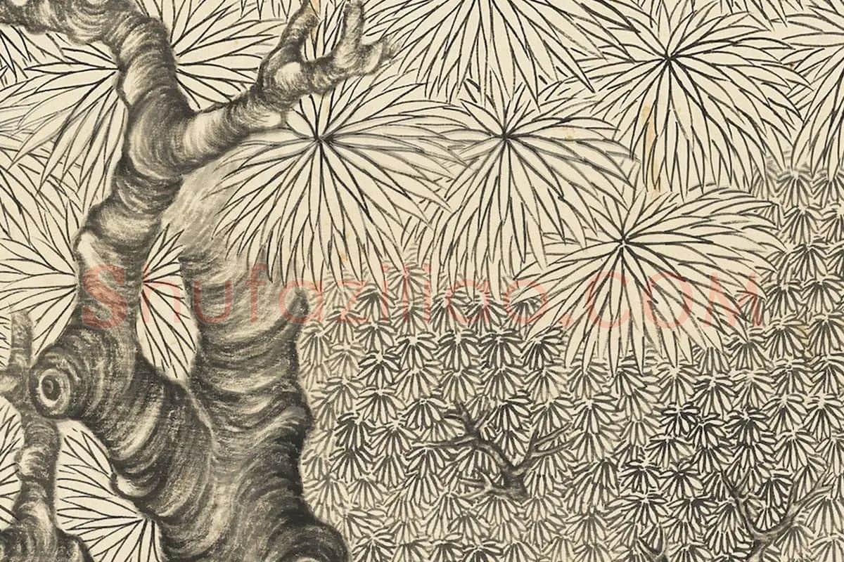 丁云鹏《画应真像》轴局部 (7)
