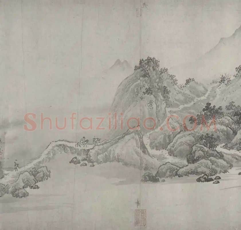 赵芾《江山万里图》全卷_11