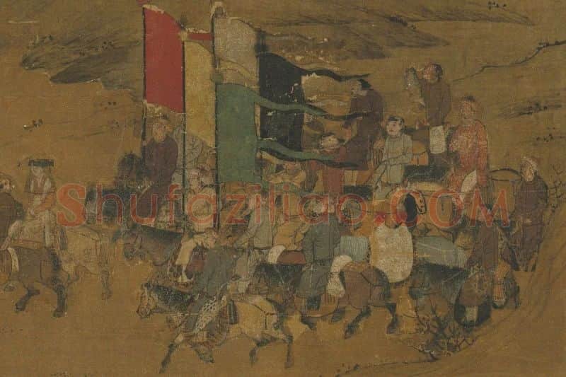 文姬归汉图册局部 (4)