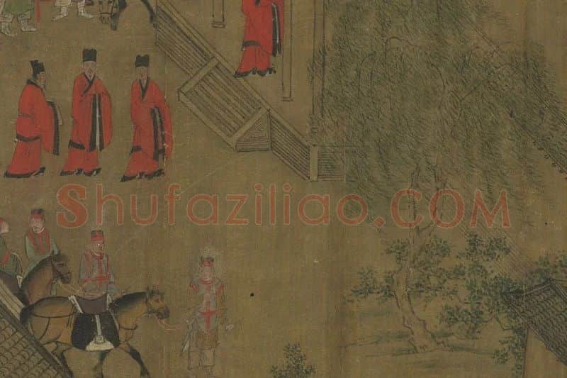 文姬归汉图册局部 (14)