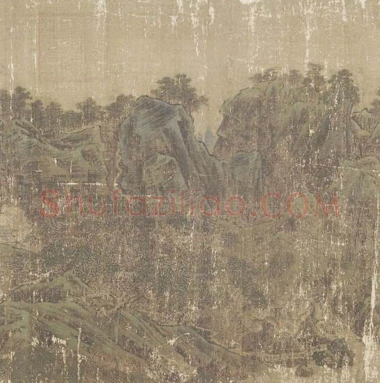 宋·李唐山水画《长夏江寺图》全卷_06