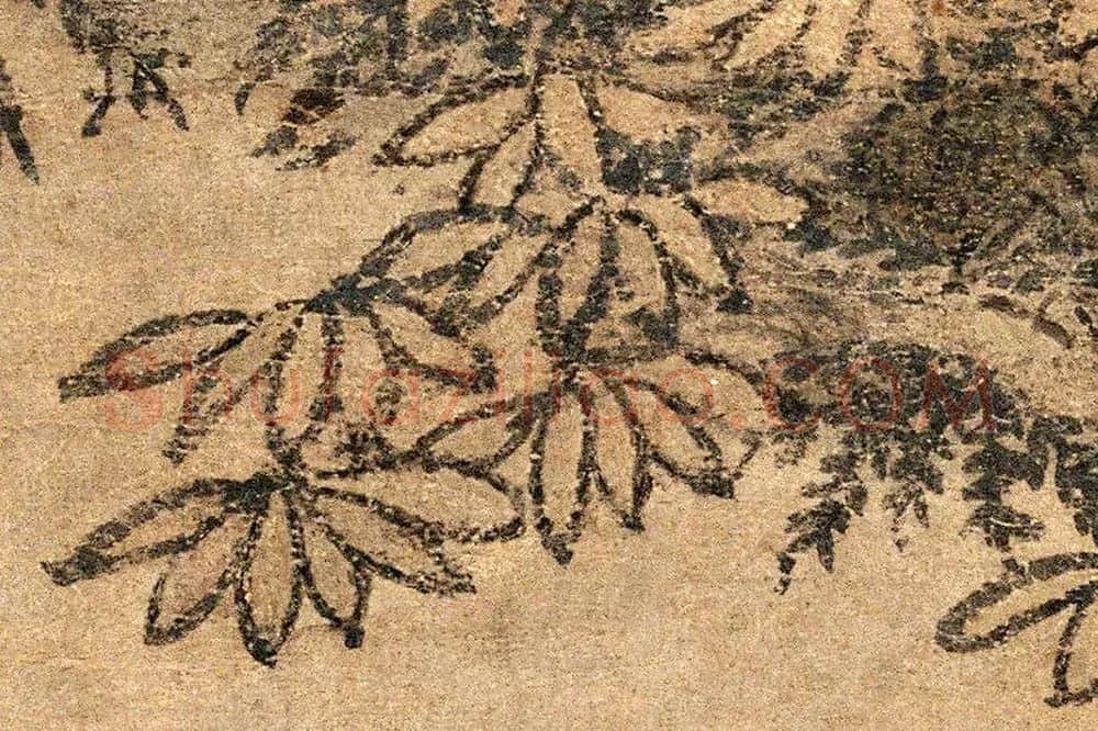赵雍《挟弹游骑图》高清局部 (5)