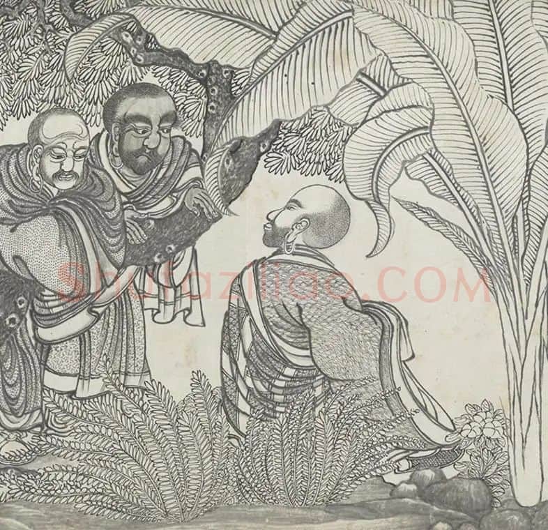 丁云鹏《应真云汇》卷_02
