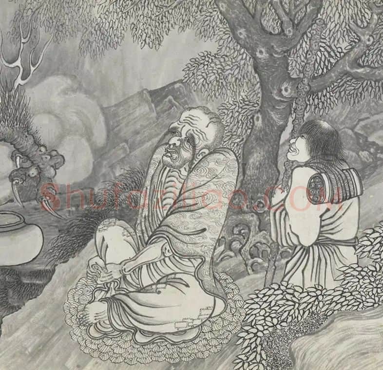 丁云鹏《应真云汇》卷_07