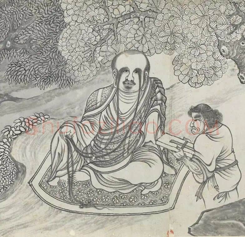 丁云鹏《应真云汇》卷_08