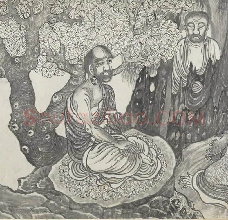 丁云鹏《应真云汇》卷_09