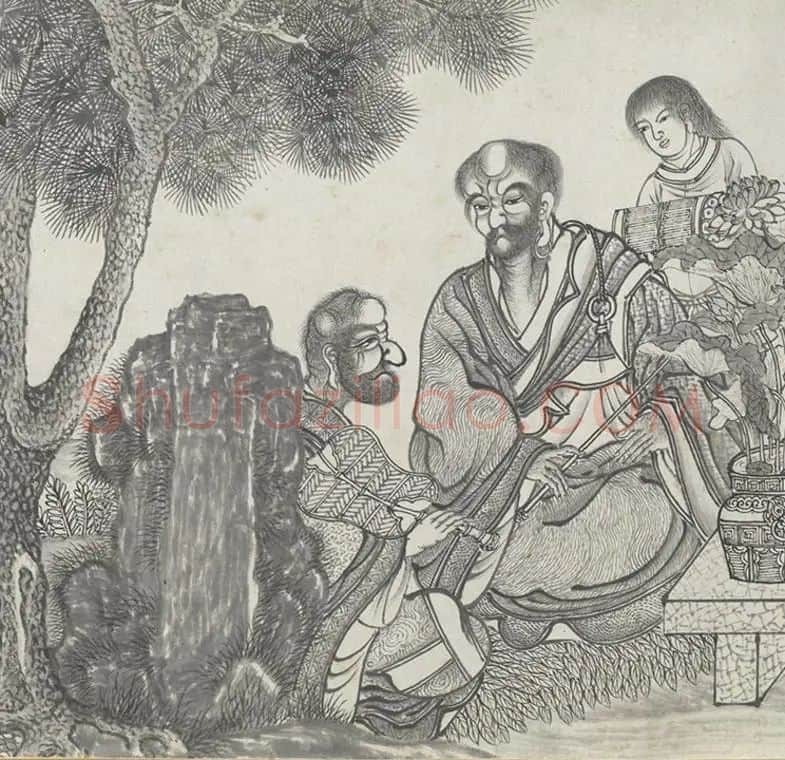 丁云鹏《应真云汇》卷_11