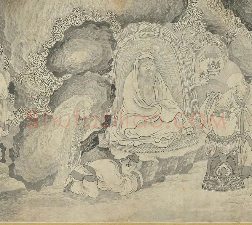 丁云鹏《十六应真》卷_13