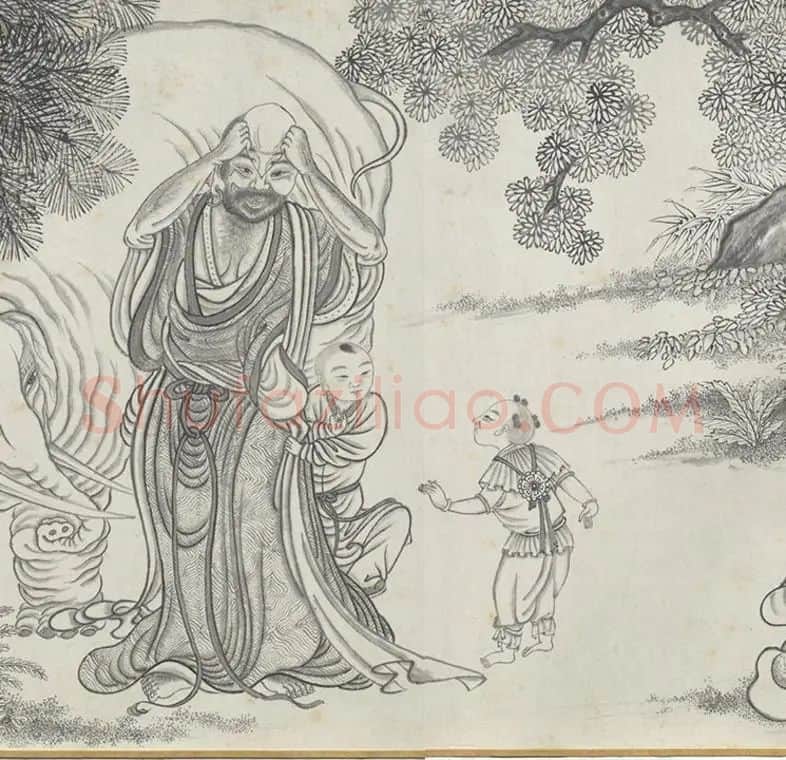丁云鹏《应真云汇》卷_18