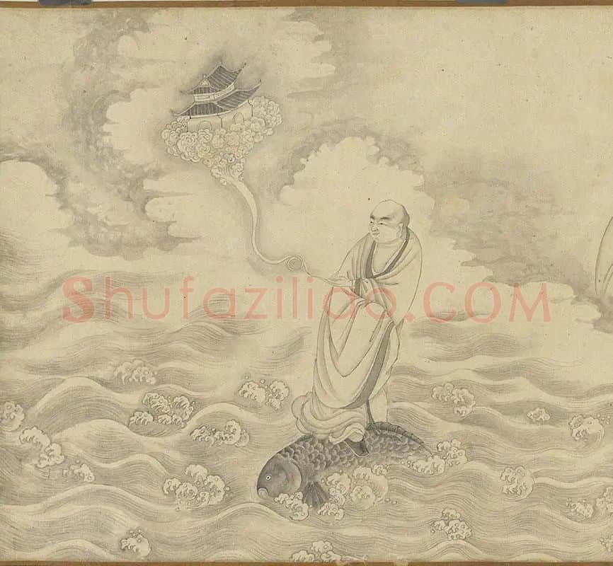 丁云鹏《十八罗汉》_06